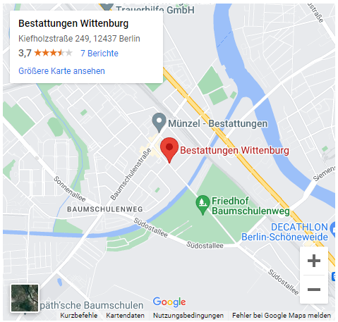 Bestattungen Wittenburg Berlin